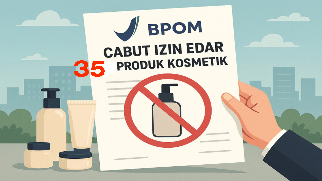 Daftar 35 Kosmetik yang Dicabut Izin Edarnya oleh BPOM