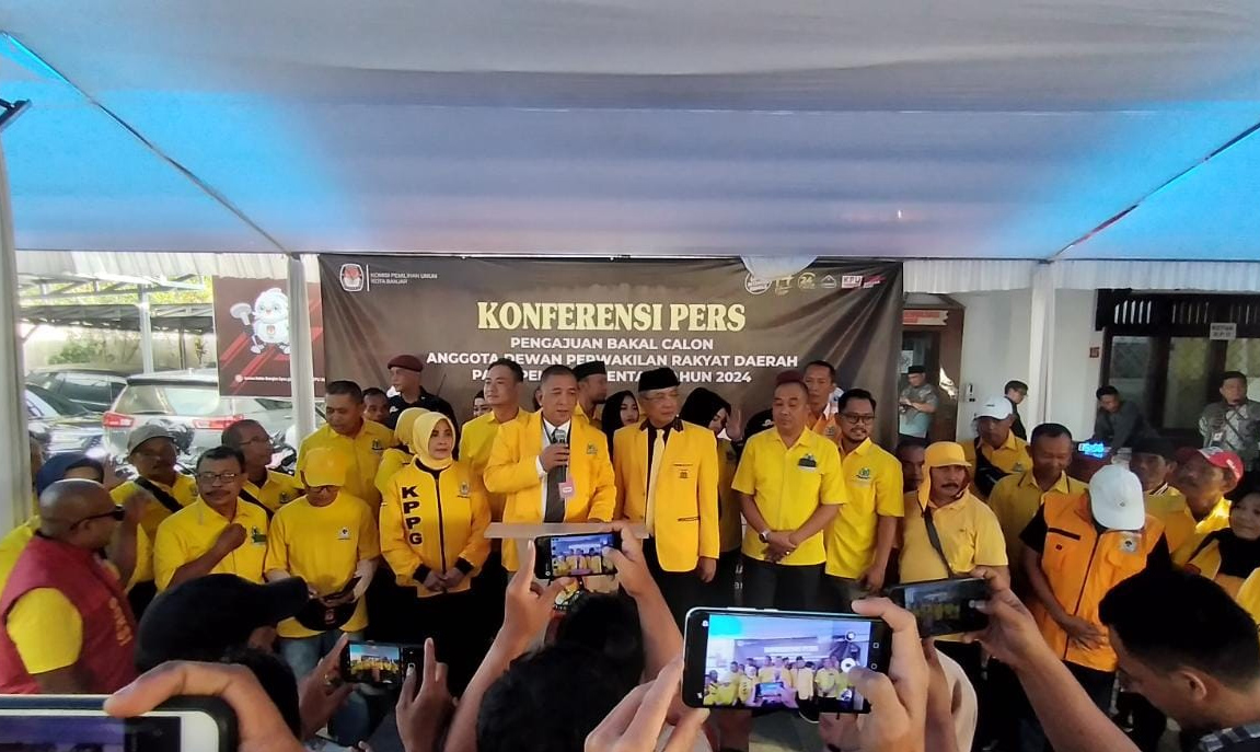 Golkar Kota Banjar mendaftarkan Bacaleg, Kaum Milenial Siap Ikut Kontestasi