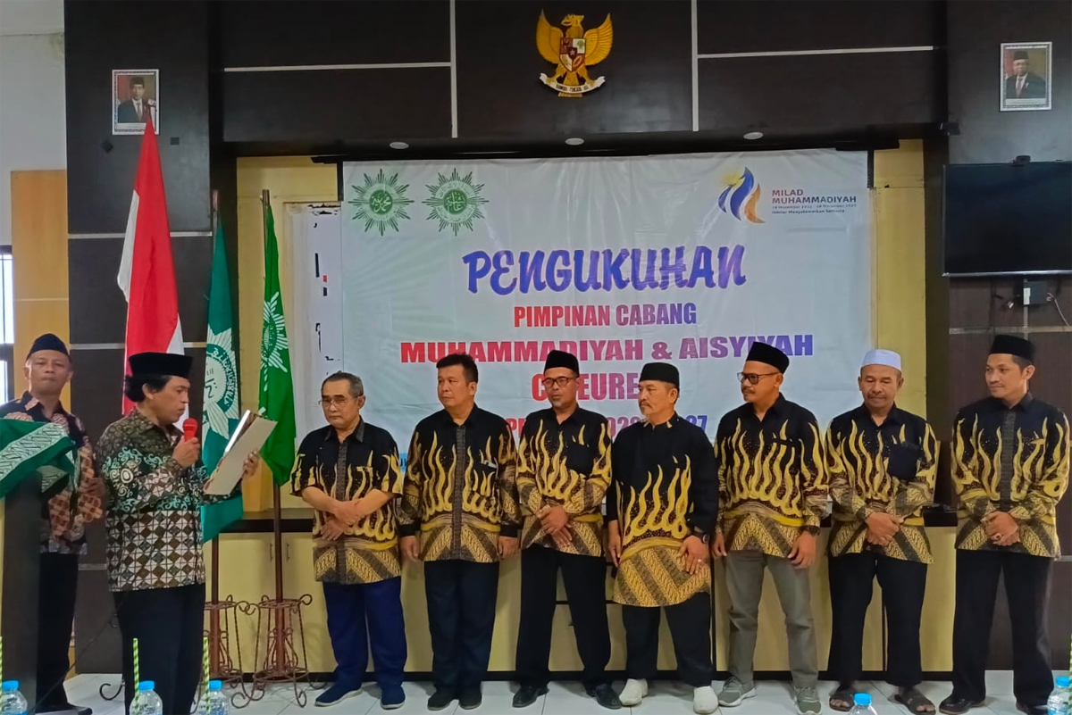 Mantapkan Gerak Dakwah, 10 PC Muhammadiyah dan Aisyiyah se-Kota Tasikmalaya Dikukuhkan