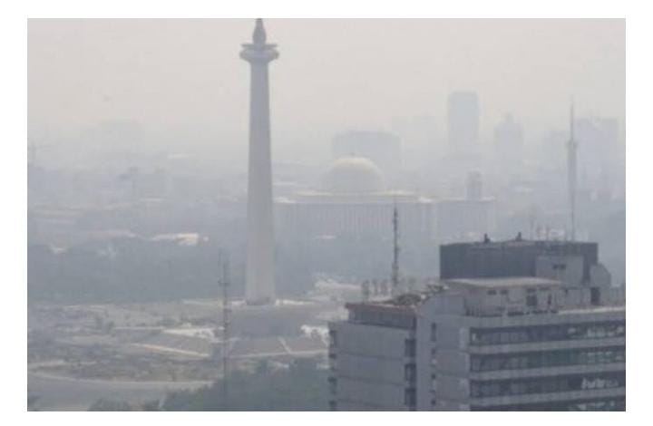 Waduh Kualitas Udara Jakarta Menempati Peringkat 1 yang Terburuk di Dunia, Warga Dihimbau Menggunakan Masker