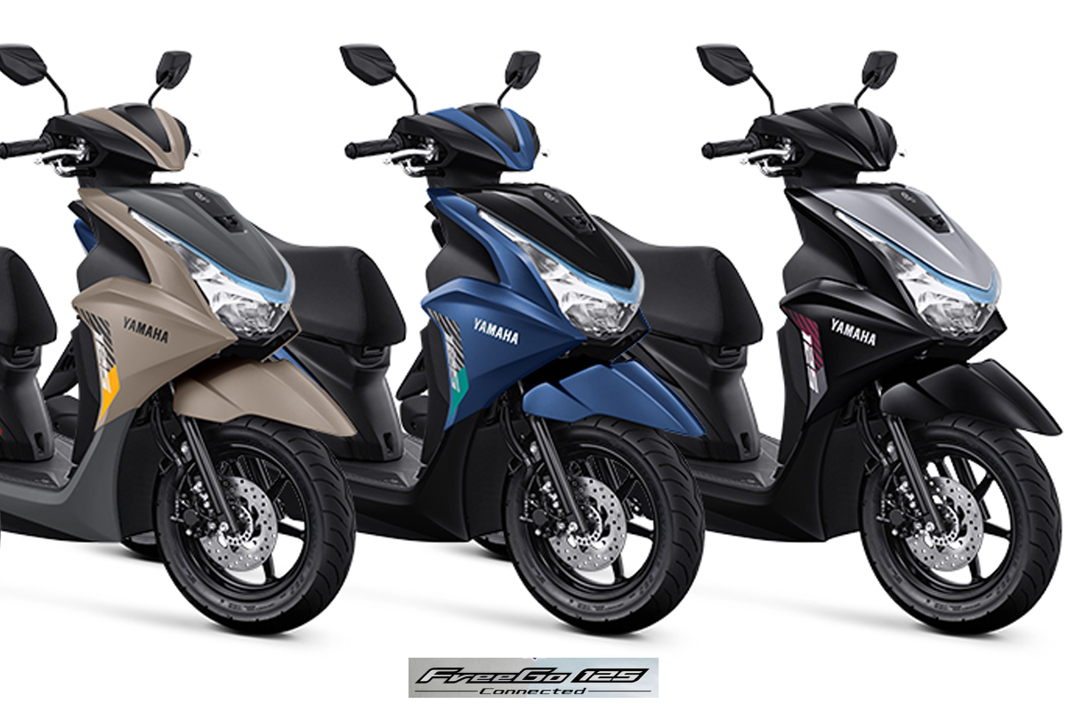 Dengan Warna Baru, Compact Scooter Yamaha FreeGo 125 Tampil Gagah Cocok untuk Keluarga Muda