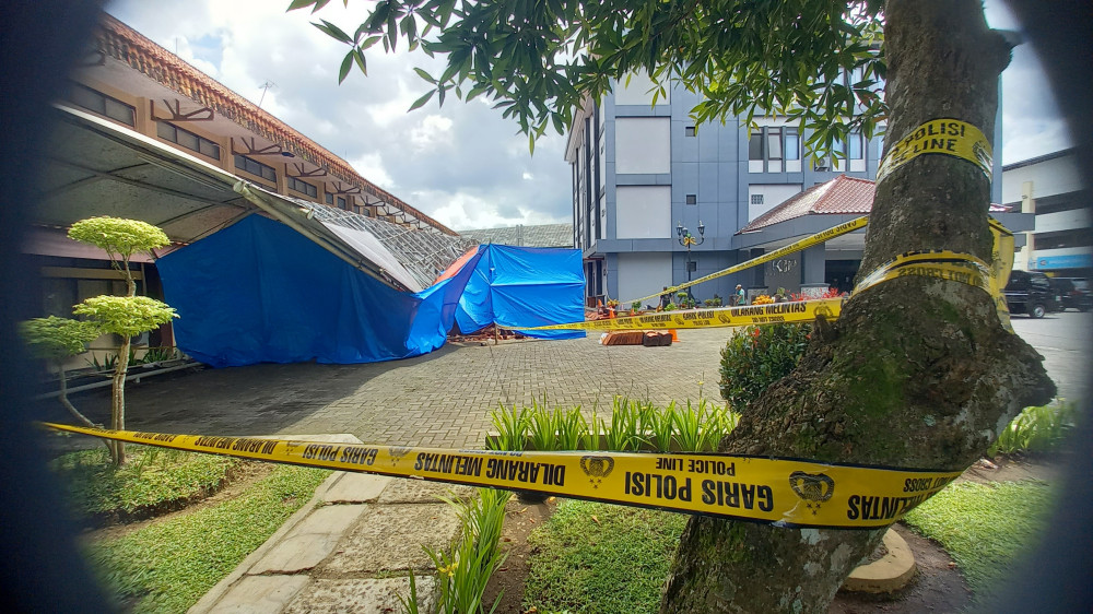 Fakta Baru Ambruknya Gazebo FKIP Unsil Tasikmalaya yang Menimpa Belasan Mahasiswa