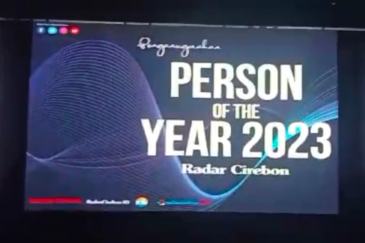 24 Tahun Radar Cirebon Hadirkan Person of The Year 2023, Keren Banget!