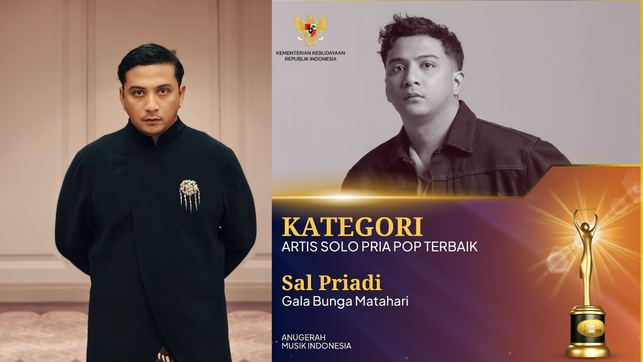 Sal Priadi Raih Piala AMI Awards 2024, Sosok Dibalik Lagu Gala Bunga Matahari