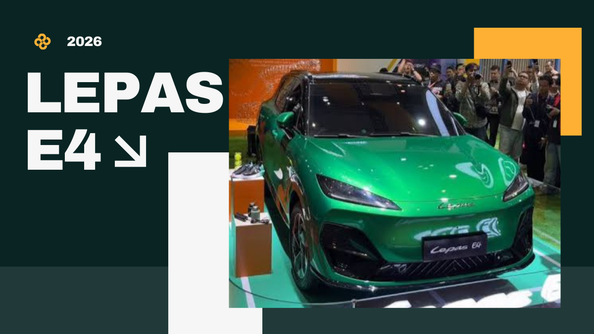 Lepas E4 Debut di IIMS 2026, SUV Listrik Futuristis Terinspirasi Macan Tutul