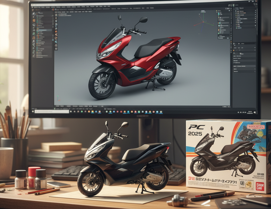 Cara Cetak 3D Foto Miniatur Gemini AI Menjadi Action Figure Pajangan Realistis