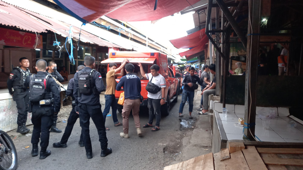 Selama 3,5 Jam Polisi Periksa Kios Pasar Cikurubuk Terkait Kasus Mayat Dalam Karung, ini Hasilnya