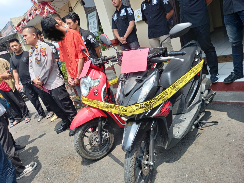 2 Motor Dicuri di Kota Tasikmalaya, Ditemukan Polisi di Cipatujah Mau Dijual COD