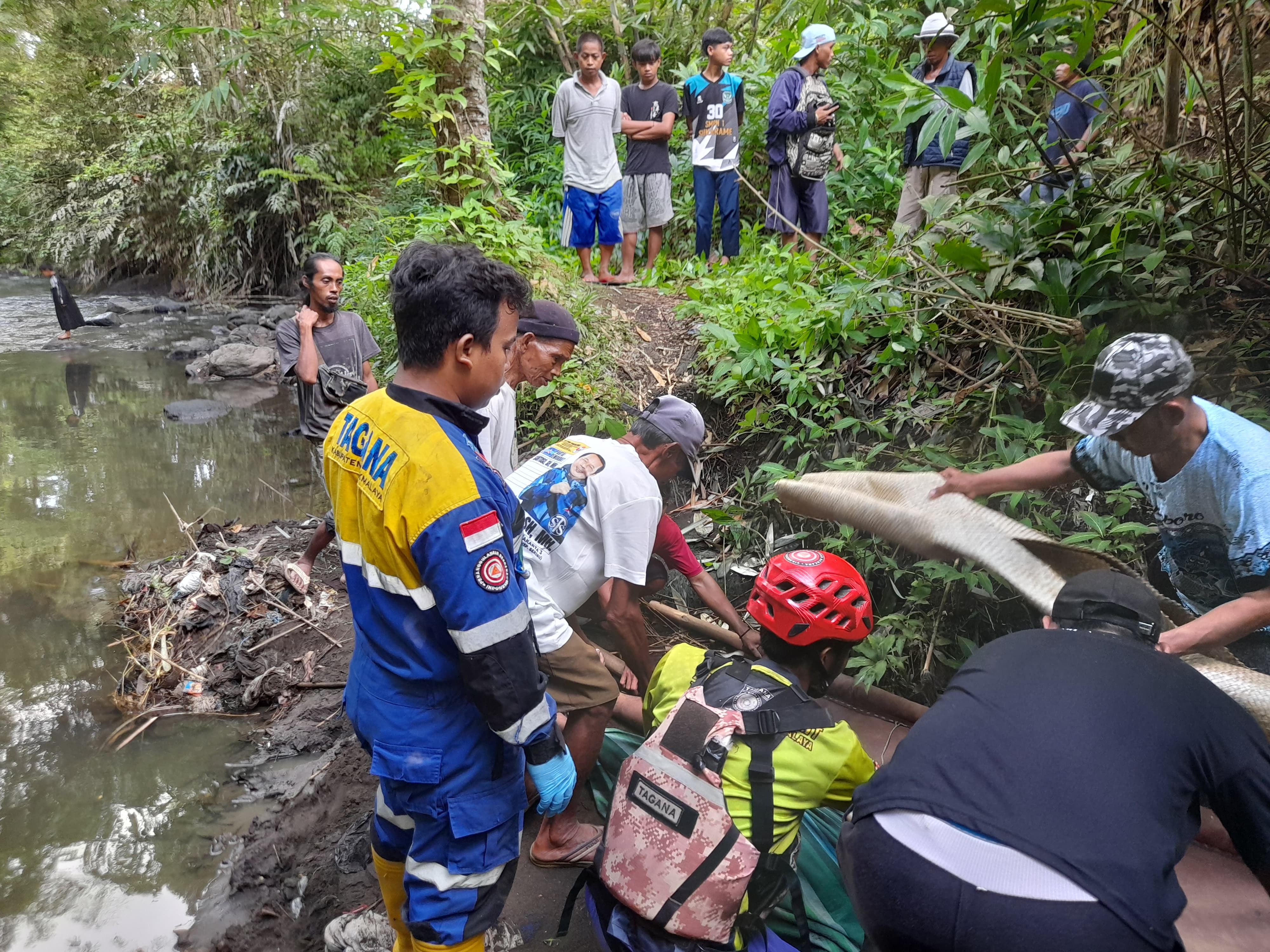 Pemuda Asal Sukarame Tasikmalaya Tewas Tenggelam di Waktu Ngabuburit, Tenggelam di Sungai Saruni