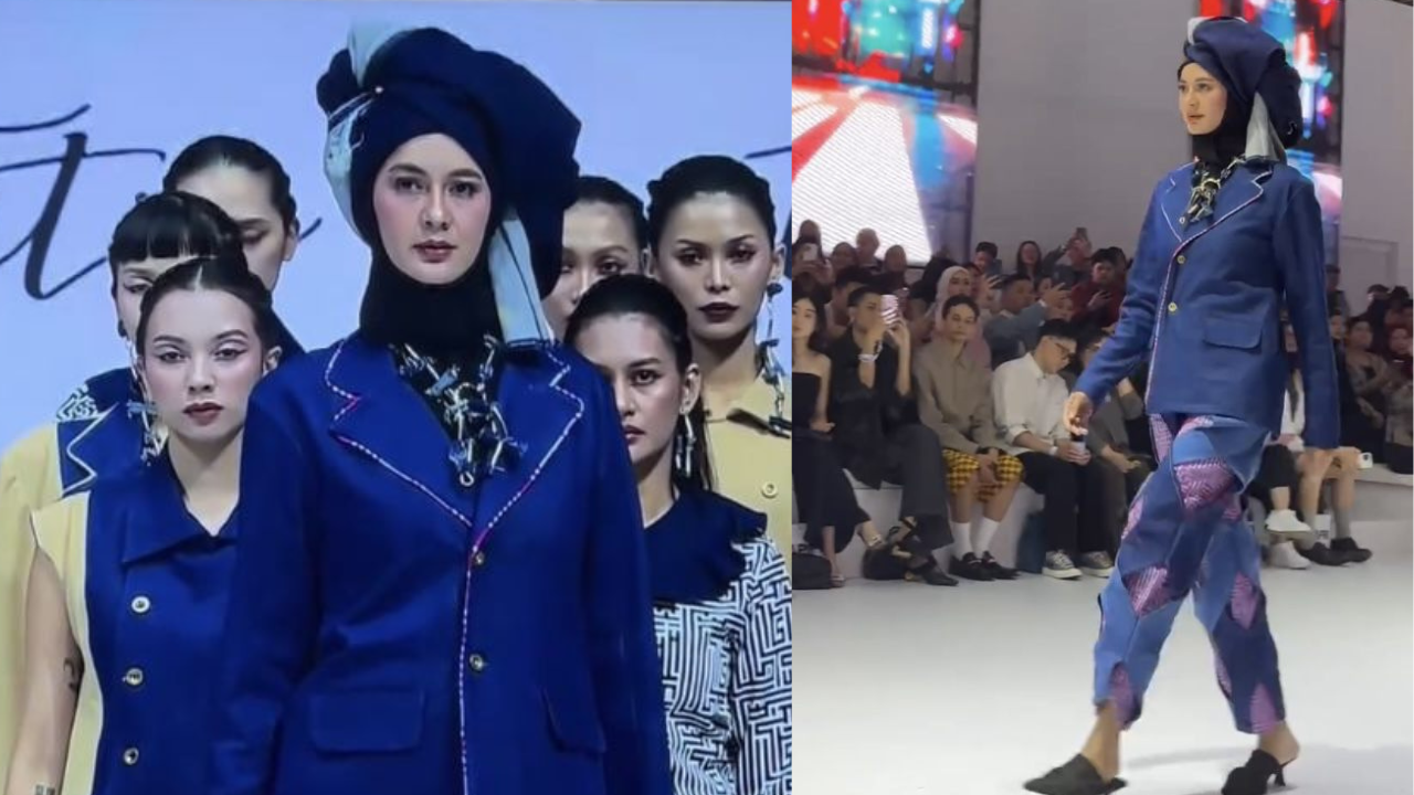 Paula Verhoeven Tampil Profesional di Runway Jakarta Fashion Week Usai Sidang Cerai