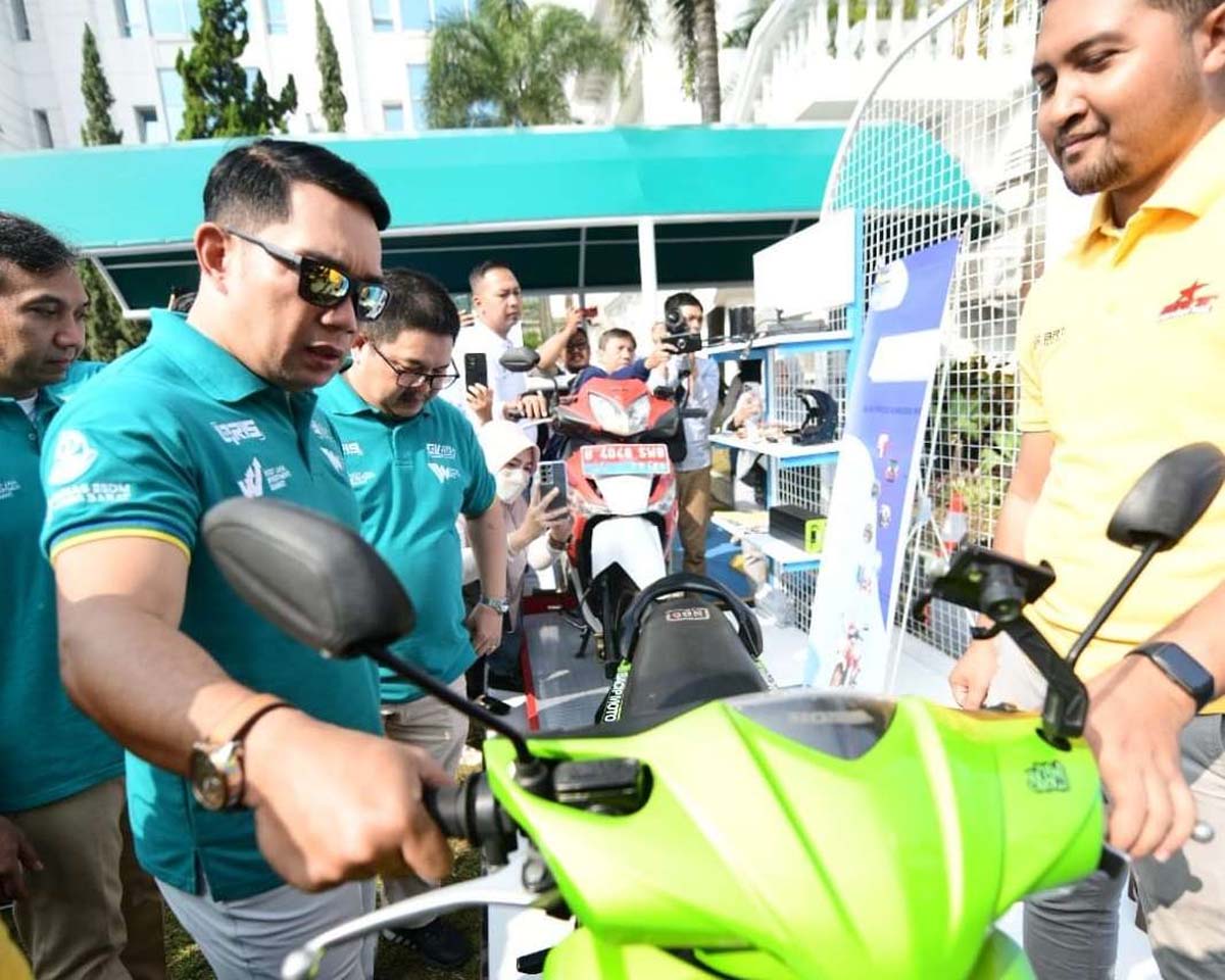Ungkap Biaya konversi motor BBM ke motor listrik, Ridwan Kamil Ajak Masyarakat Manfaatkan Subsidi