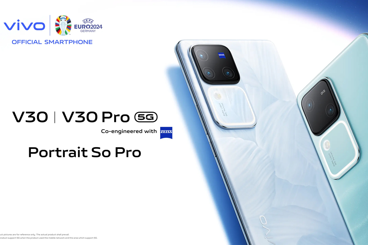 Dengan Tiga Kamera ZEISS Vivo V30 Pro 5G Sebagai Official Smartphone Euro 2024 Germany