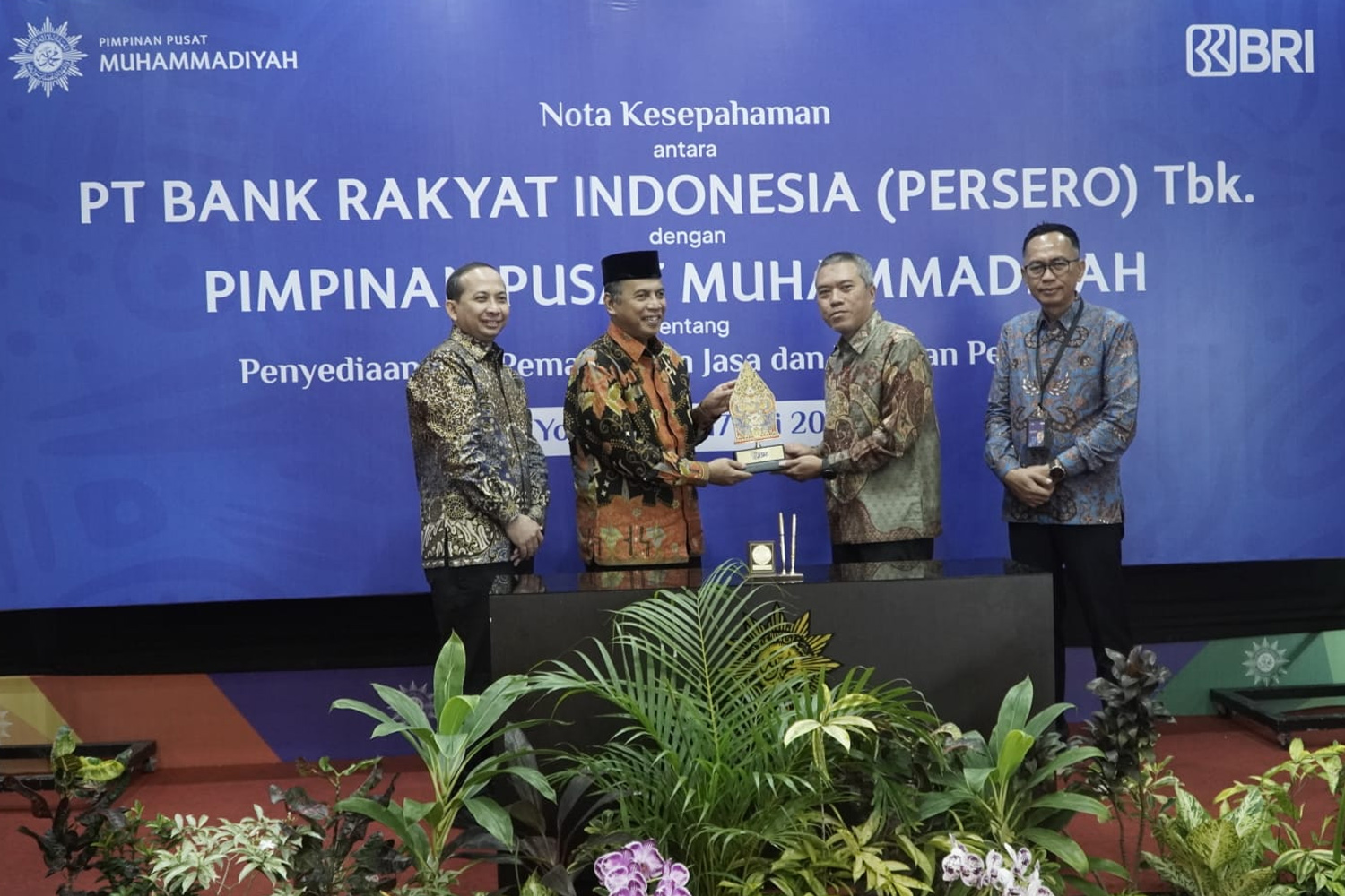 BRI Jalin Sinergi untuk Beri Kemudahan Jasa dan Layanan Perbankan Bagi Muhammadiyah