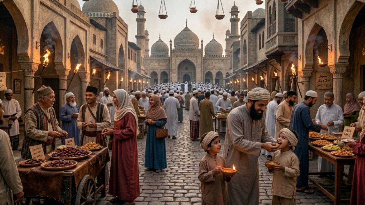 Seribu Tahun Lalu, Ternyata Begini Cara Umat Islam Merayakan Idul Fitri