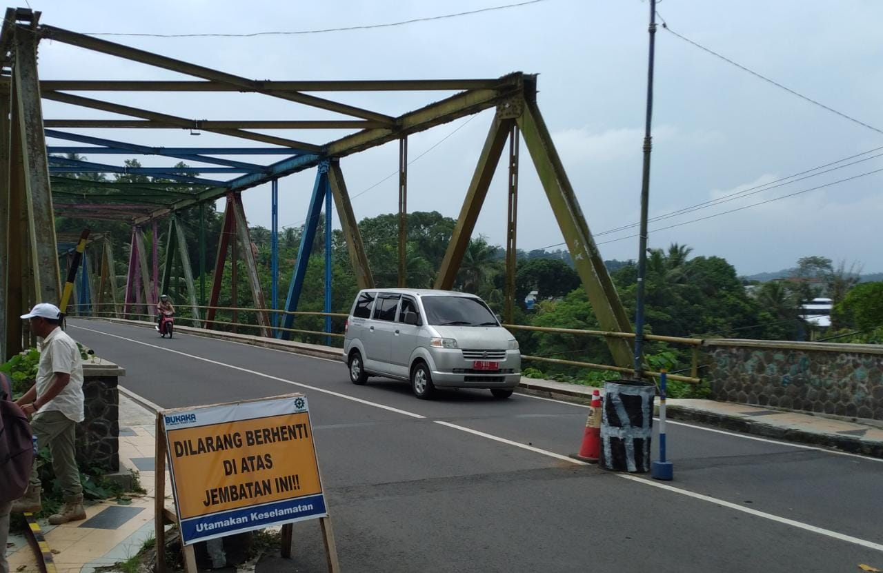 Sudah Resmi Dibuka Jembatan Baru Kota Banjar untuk Kendaraan Maksimal 25 Ton
