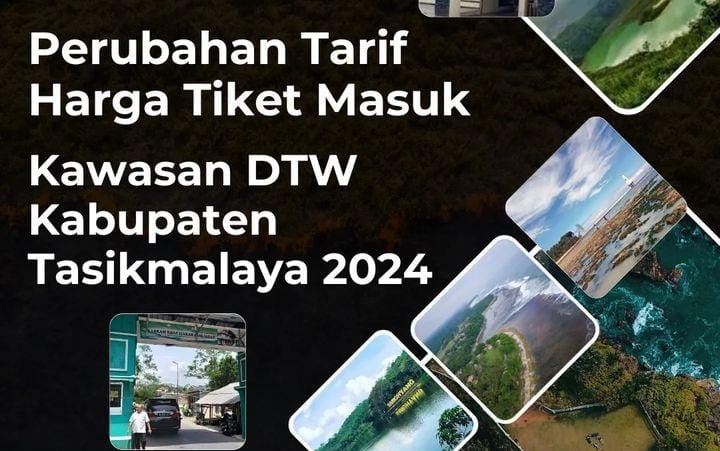 Ketahui Perubahan Tarif Tiket Masuk Destinasi Wisata Kabupaten Tasikmalaya, Berikut 7 DTW yang Termasuk Simak!