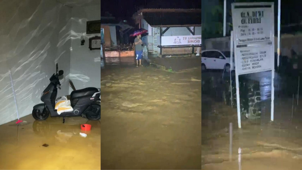 Hujan Deras Picu Banjir di Sodonghilir Tasikmalaya, 135 Warga Terpaksa Mengungsi