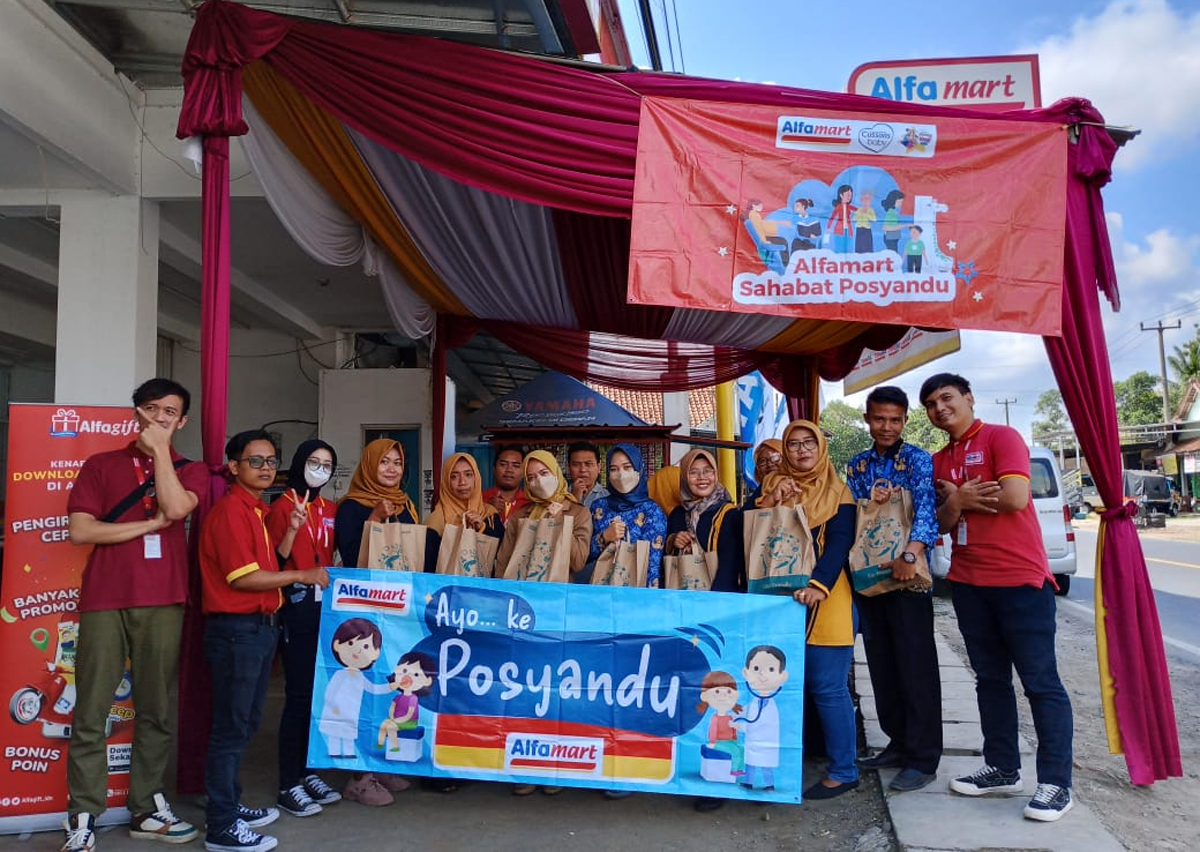 Posyandu Kolaborasi Alfamart dan Cussons Indonesia untuk 10.000 Ibu dan Balita