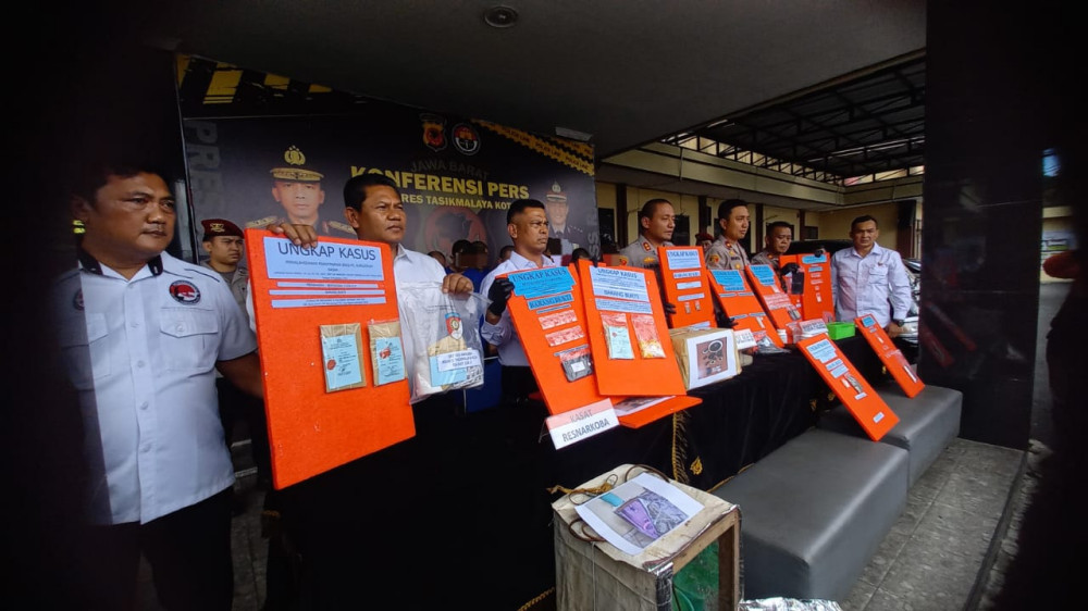 Jadi Bandar Sabu, Ketua Kelompok Motor di Tasikmalaya Ditangkap Polisi