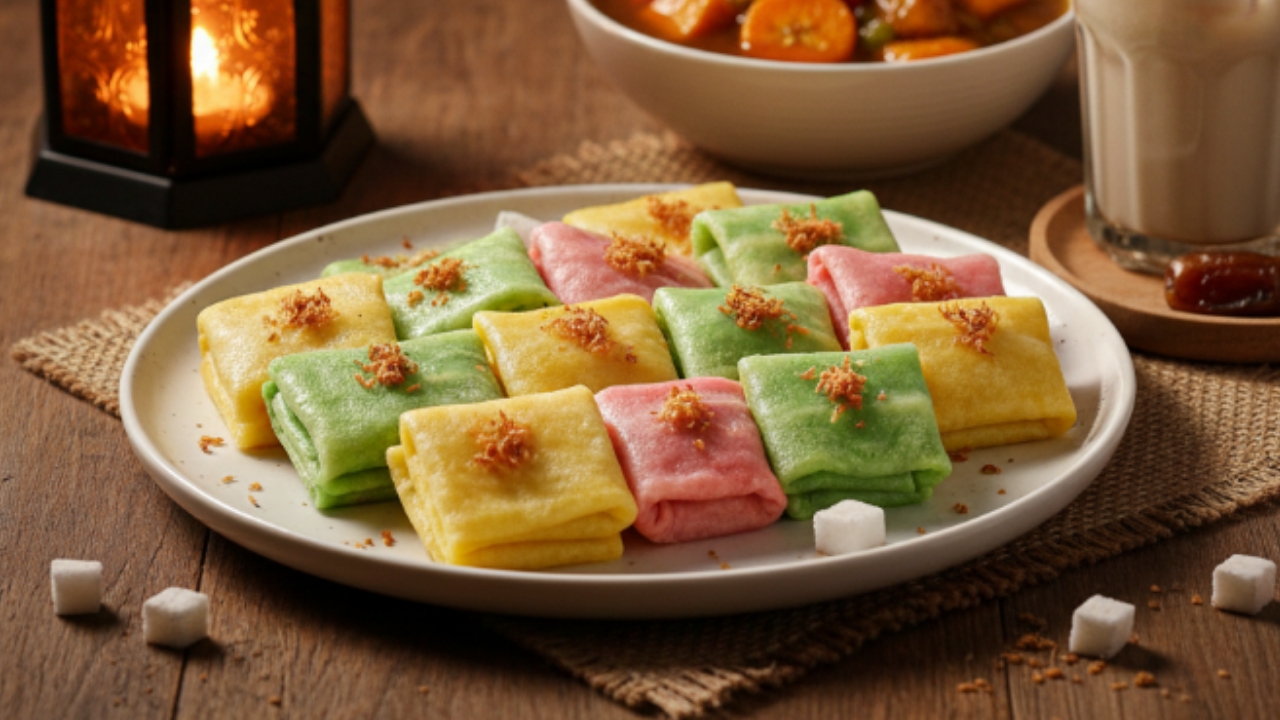 Pancake Isi Kelapa Lembut untuk Takjil Ramadhan, Modal Simpel Untung Berjubel, Tertarik Coba?