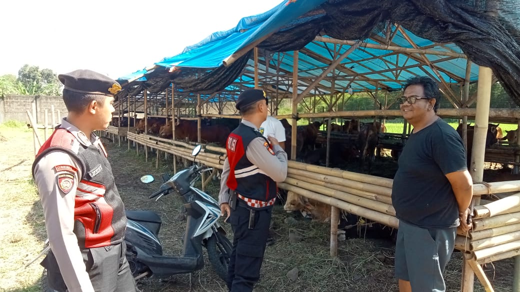 Jelang Idul Adha, Polres Tasikmalaya Kota Tingkatkan Patroli di Lokasi Penjualan Hewan Kurban