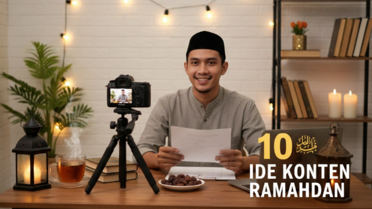 Bongkar 10 Ide Konten Ramadhan 2026 yang Paling Dicari Audiens, Kreator Wajib Tahu Strateginya!