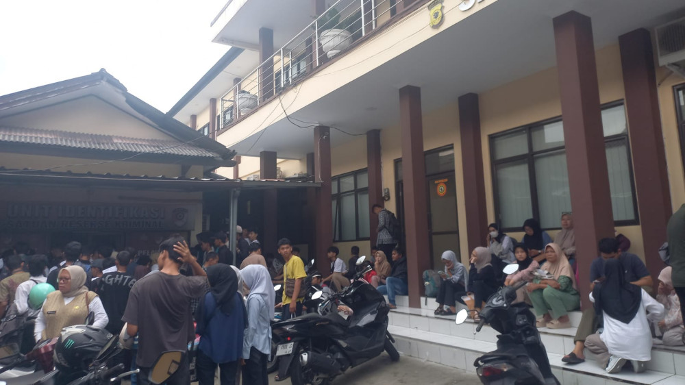 Polres Tasikmalaya Kota Diserbu Pemohon Pembuatan SKCK