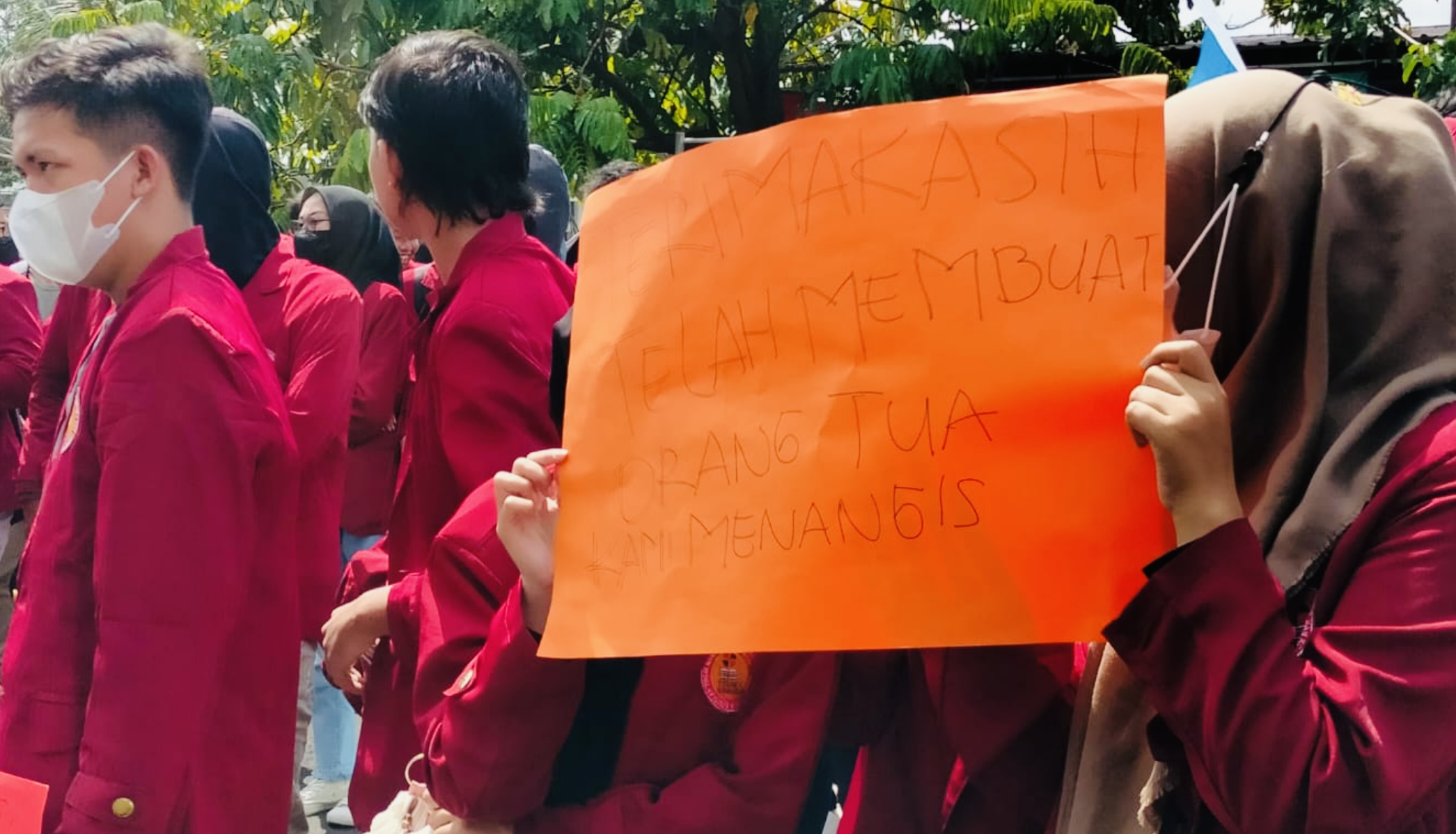 Mahasiswa STMIK Tasikmalaya Kembali Demo Kampus, ‘Terima Kasih Sudah Membuat Orang Tua Kami Menangis’