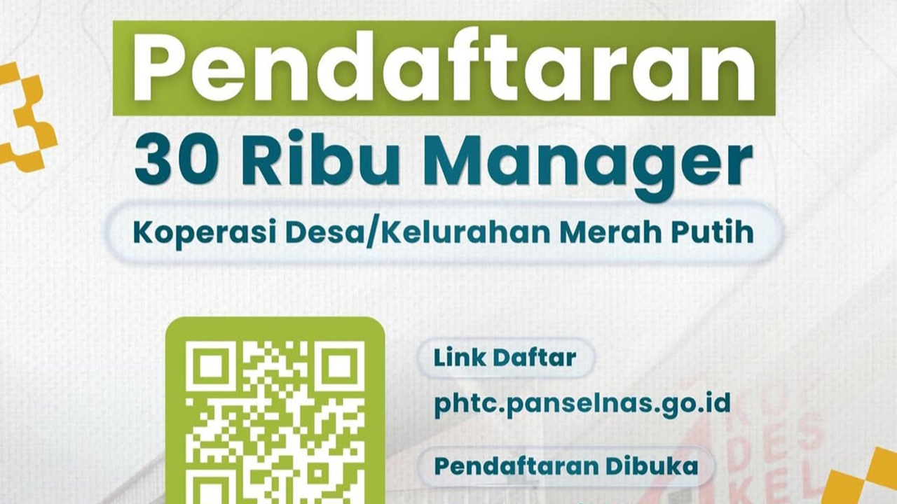 Cara Daftar Lowongan Kerja Koperasi Merah Putih dan Kampung Nelayan 2026, Lengkap dengan Link Pendaftarannya