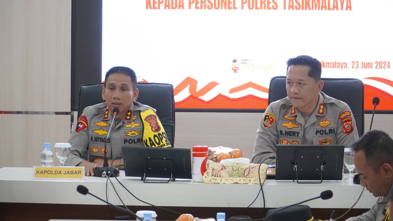 Kapolda Jawa Barat Pastikan Kondusifitas Jelang Pilkada 2024 Kabupaten Tasikmalaya