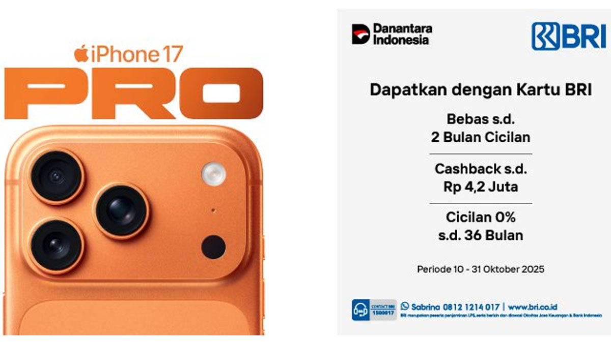 Promo Launching iPhone 17, Cashback hingga Rp 4,2 Juta di Berbagai Marketplace