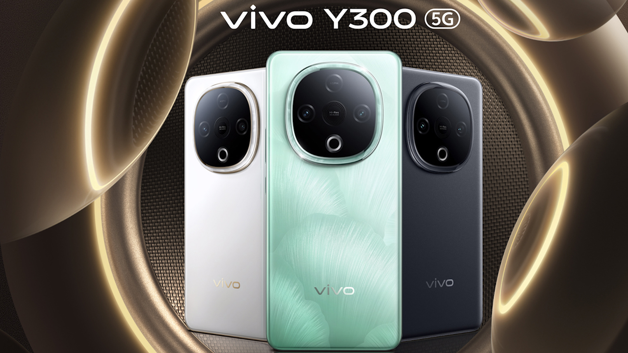 Vivo Y300 Dilengkapi Speaker Tiga Arah, Baterai Blue Ocean 6500 mAh dan Desain Lensa Jam Tangan Mewah Seiko