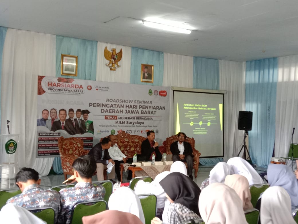 Peringati Hari Penyiaran, KPID Jawa Barat Gencarkan Seminar Moderasi Beragama di Kabupaten Tasikmalaya