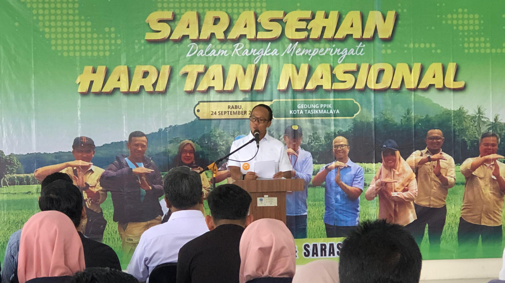 Hari Tani Nasional, Wali Kota Tasikmalaya Dorong Pertanian Mandiri dan Berdaya Saing