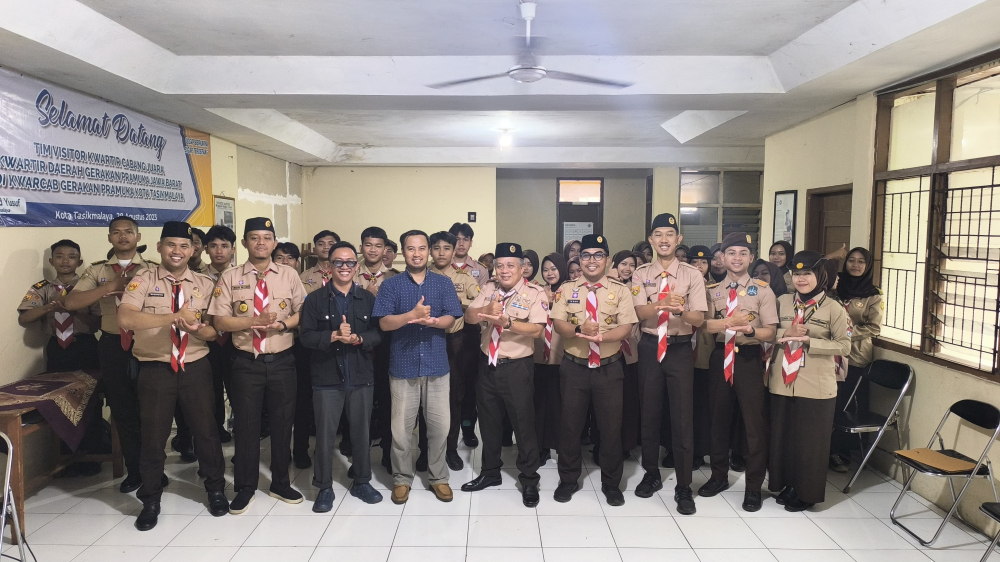 Pramuka Kota Tasikmalaya Didorong Melek Literasi Digital, Dibekali Pelatihan Jurnalistik dan Konten Kreator