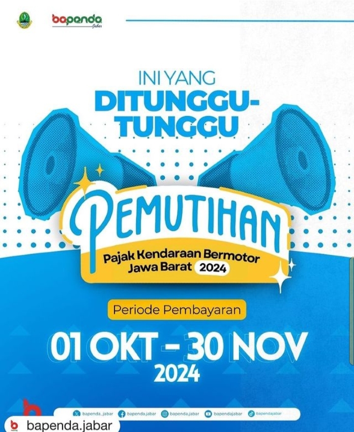 Program Pemutihan Pajak Kendaraan Bermotor Jabar 2024, Kesempatan Emas Bagi Para Pemilik Kendaraan Bermotor