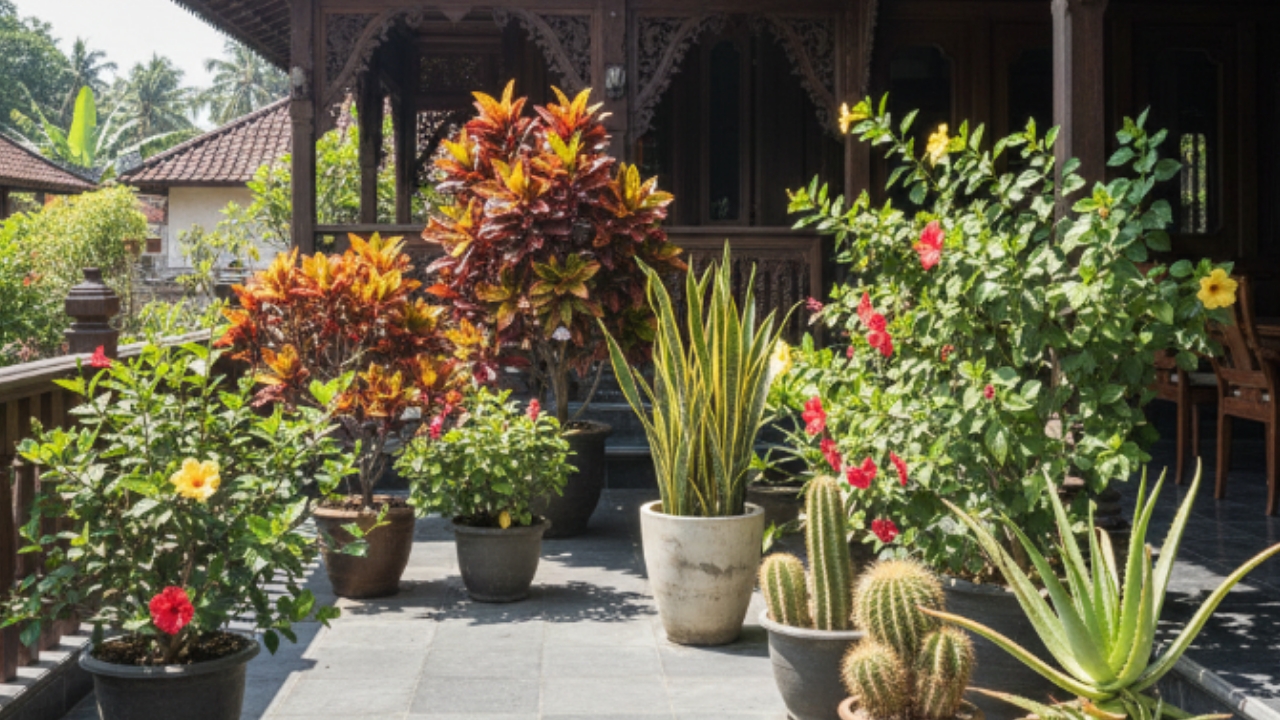Bisa Mempercantik Teras, 5 Tanaman Hias Ini Tetap Tangguh Saat Terik dan Minim Perawatan
