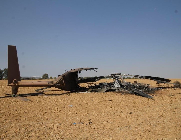 Pejuang Hamas Hancurkan Helikopter Israel yang Memuat 50 Tentara