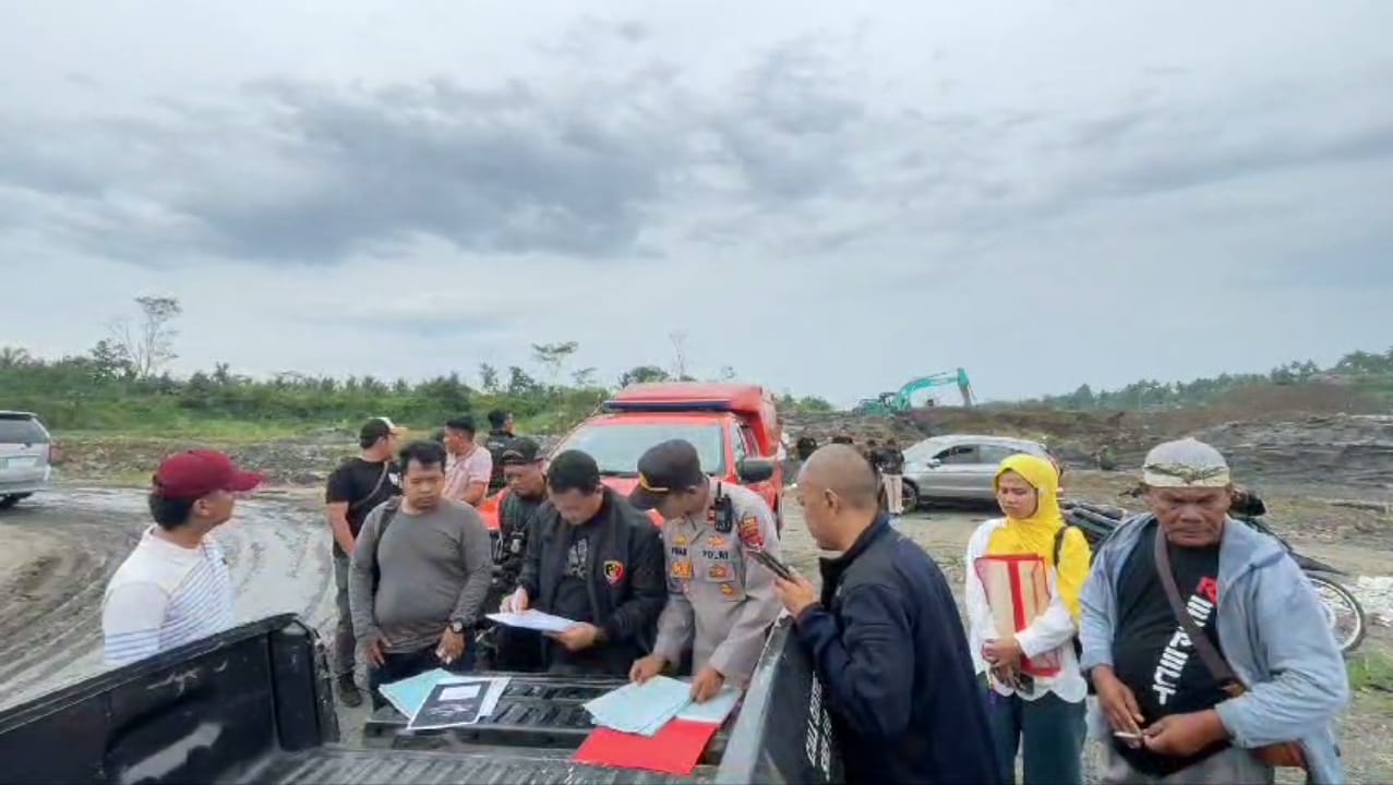 Polres Tasikmalaya Sidak Tambang Pasir di Kaki Gunung Galunggung, Hasilnya? 
