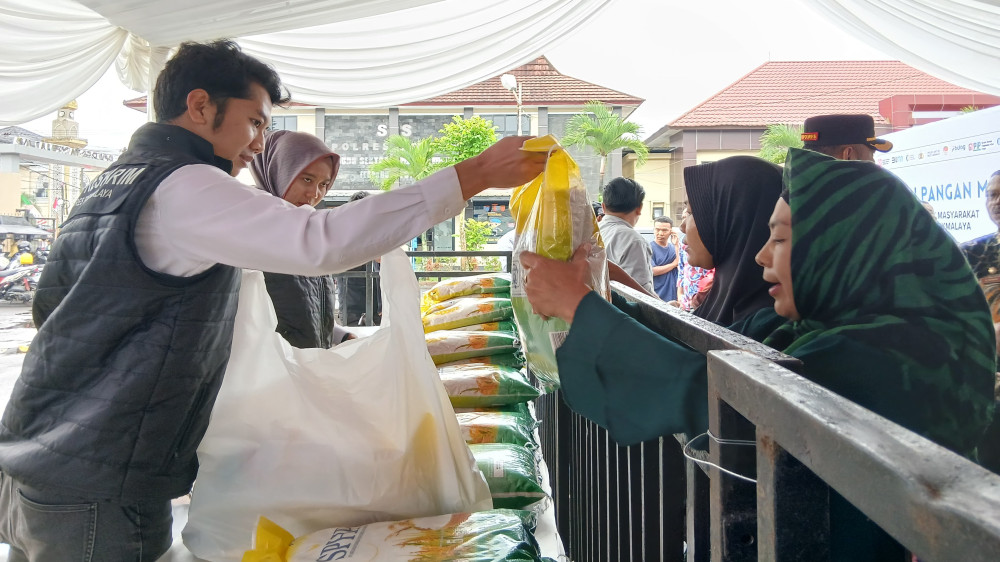 Pasar Murah Polres Tasikmalaya Ringankan Beban Warga di Tengah Lonjakan Harga Pangan