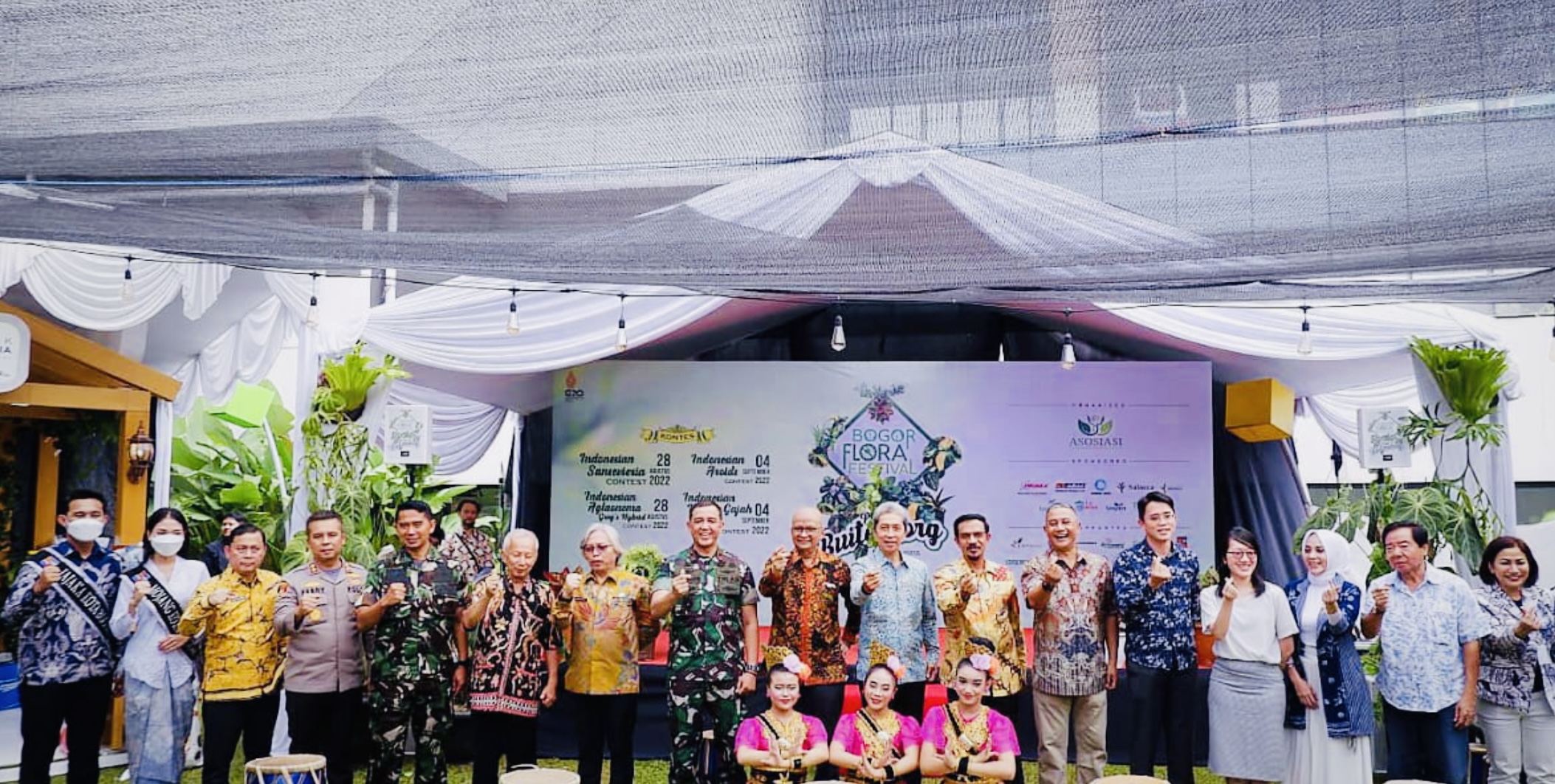 Potensi Tanaman Hias di Indonesia Capai Rp3000 triliun, Bogor Flora Festival 2022 Bangkitkan Gairah Ekonomi