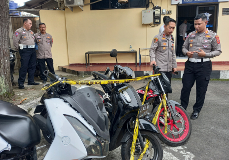 Kendaraan Berandalan Bermotor yang Bikin Ulah di Jalan HZ Mustofa dan Padayungan, Tasikmalaya Diamankan Polisi