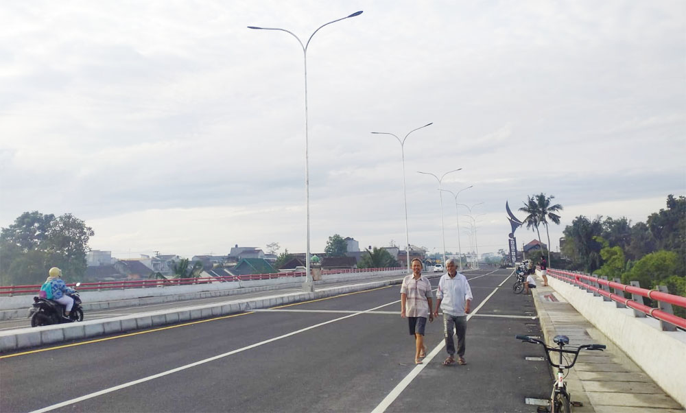 TAMBAH KEREN, Jika Jembatan Terpanjang di Kota Tasik Tersambung Jalan Mulus Hingga Karang Resik