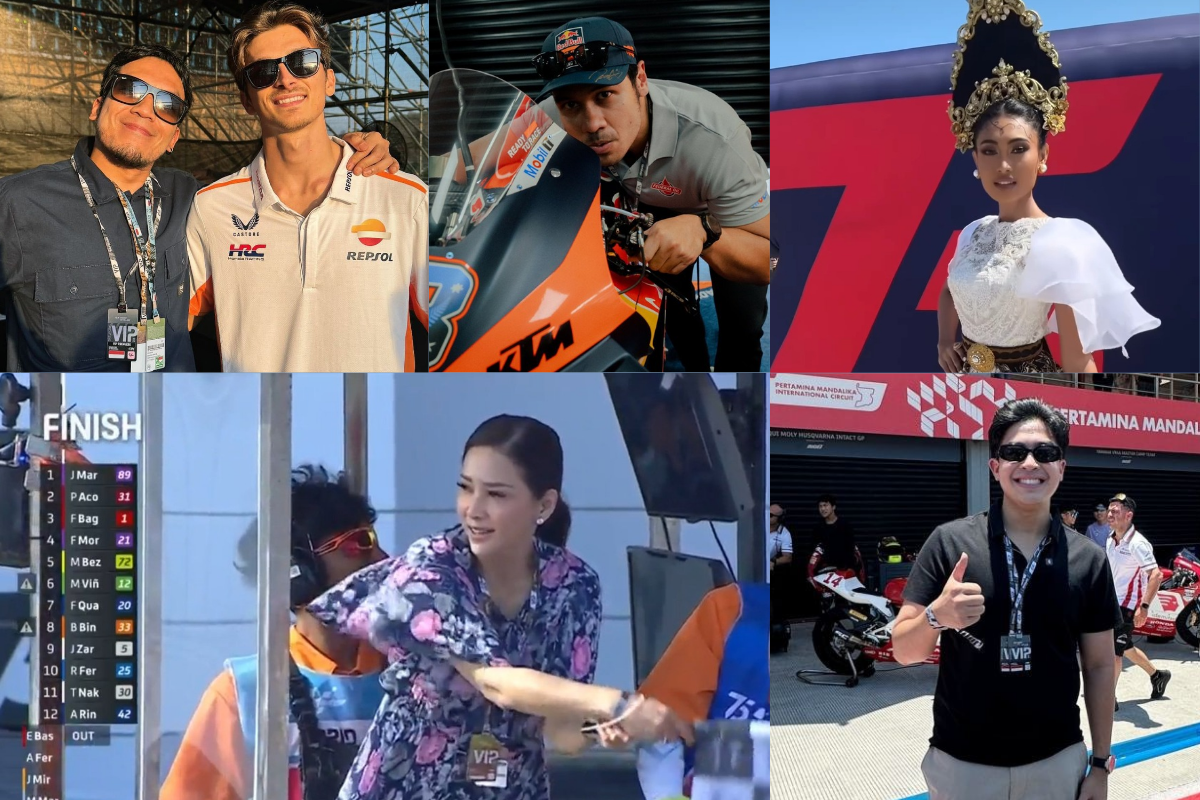 Beberapa Selebriti Indonesia yang Hadir di MotoGP Mandalika 2024