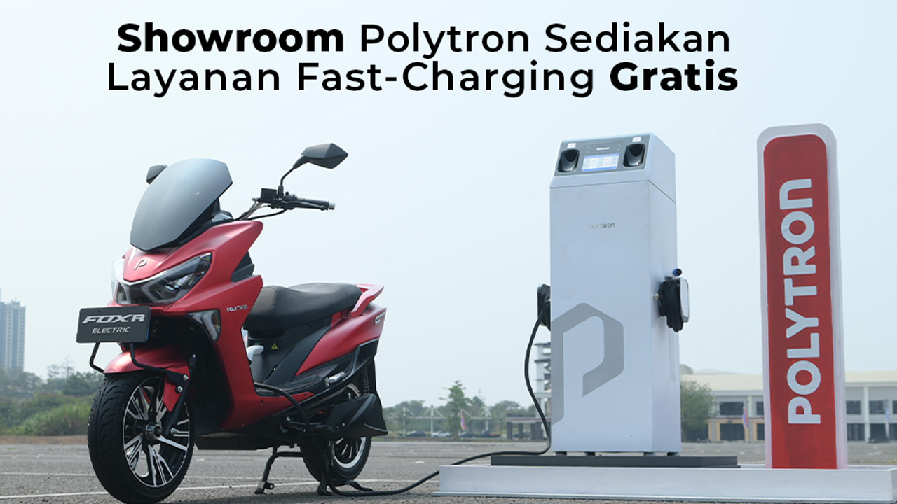 50 Lokasi Fast Charging Gratis Polytron, Solusi Praktis Pengguna Motor Listrik