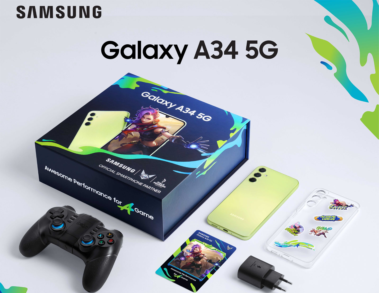 Sekarang Beli Samsung Galaxy A34 5G Gratis Paket Gaming, Prosesor Octa Core yang Powerful