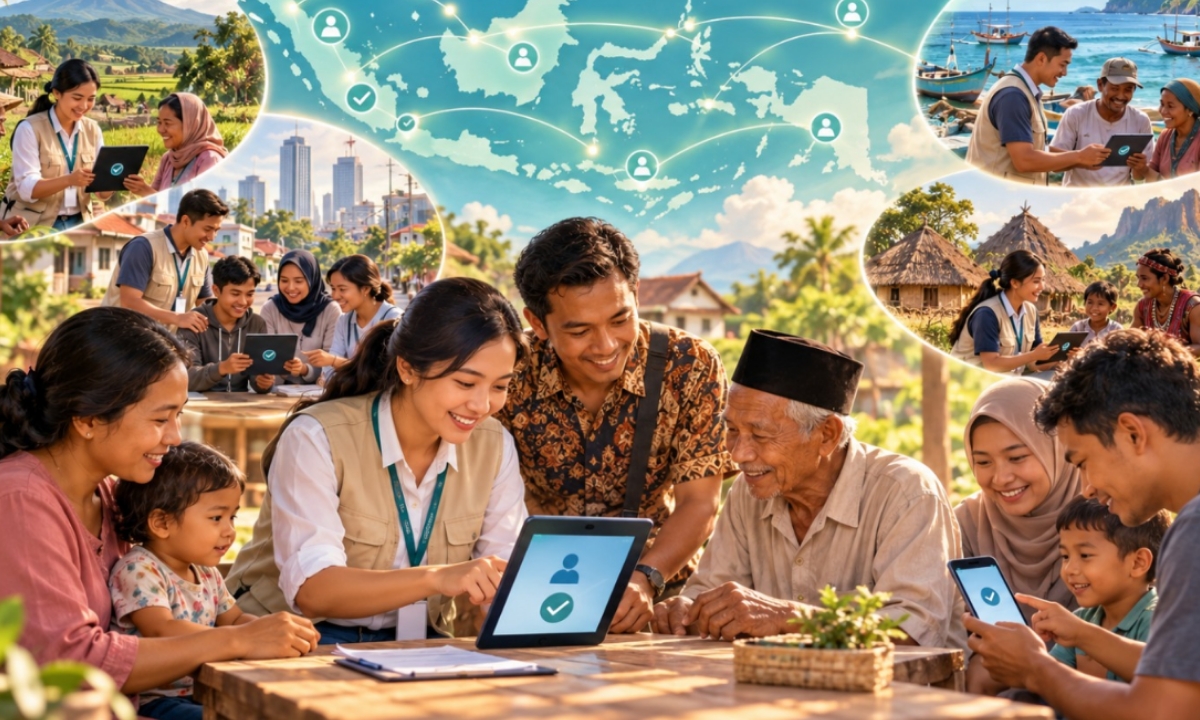 Agen Perlinsos Capai 400 Ribu, Pendaftaran Bansos Kini Makin Dekat ke Masyarakat