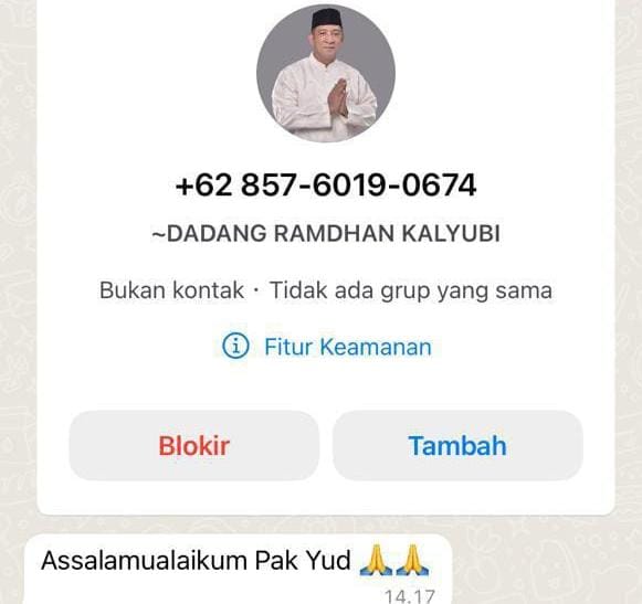 Pencatutan Nama dan Foto Pejabat Kembali Terjadi, Kali Ini Menimpa Ketua DPRD Kota Banjar