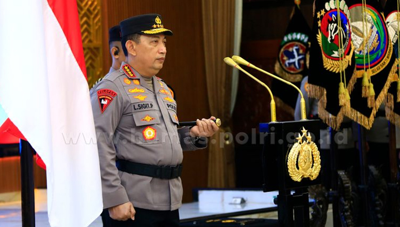 Kapolri Mutasi 61 Pati dan Pamen, Tujuh Kapolda Baru Resmi Ditunjuk