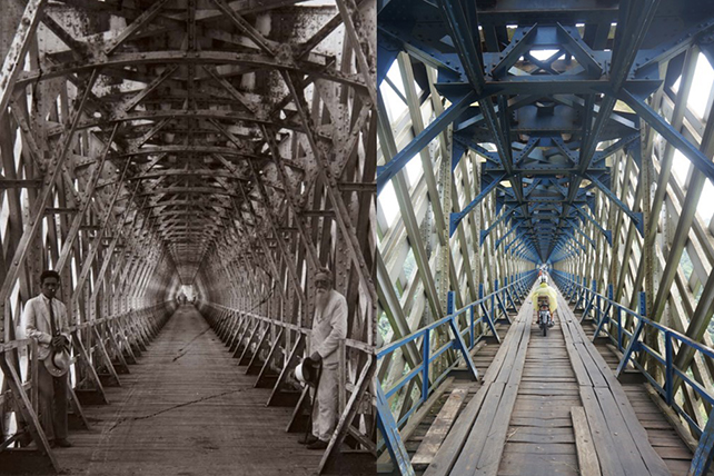  Jembatan Cirahong Ditutup Total, Sejarahnya Dibangun Belanda pada 1893, Ini Keunikannya  